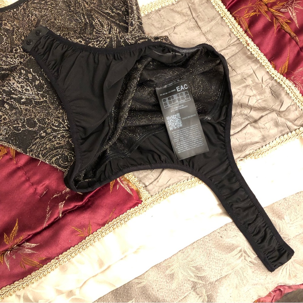 Marciano Marta Semi-Sheer Bodysuit | size XS - Picture 11 of 11